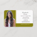 Recherche de responsable cartes visite Moderne
