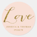 Recherche de gold foil mariage autocollants Moderne