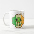 Recherche de chance irlandaise tasses Café