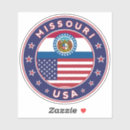 Recherche de missouri autocollants Drapeau du missouri