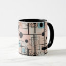 Recherche de lignes noires tasses Formes géométriques