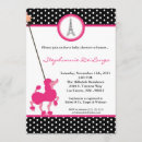 Recherche de poodle baby shower invitations 5x7
