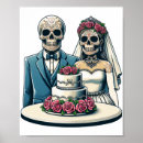 Recherche de de crâne mariage posters Illustration