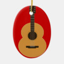 Recherche de guitare acoustique ornements Noël