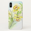 Recherche de jonquille iphone coques Bleu