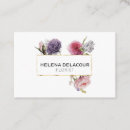 Recherche de romantique standard cartes visite Floral