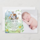 Recherche de forestier vœux cartes Baby shower garçon