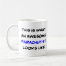 Recherche de skydiver tasses Plongeur