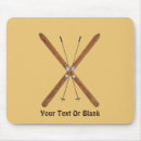 Recherche de ski tapis souris Bois