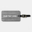 Recherche de tissus bagages étiquettes Gris