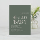 Recherche de moss green invitations Moderne