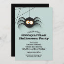 Recherche de spider halloween invitations Déplaisant