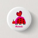 Recherche de coccinelle badges Coeur
