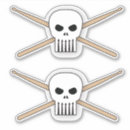 Recherche de crâne blanc autocollants Rocher