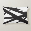 Recherche de art abstrait noir et blanc coussins Moderne