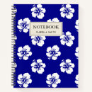 Recherche de motif hawaïen carnets Hibiscus