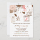 Recherche de birdcage invitations Rose