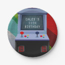 Recherche de jeux vidéo assiettes en papier Moderne