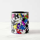 Recherche de puzzle tasses Coloré