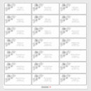 Recherche de enveloppes accessoires Étiquettes de adresse invités