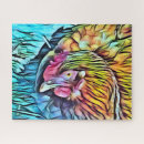 Recherche de volaille de jeu puzzles Poulet