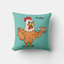 Recherche de de poulet coussins Illustration