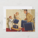 Recherche de vacances famille invitations Rétro