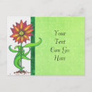 Recherche de fleur stylisée cartes postales Floral