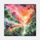 Recherche de train vintage magnets Transport