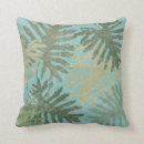 Recherche de feuille tropicale coussins Paumes