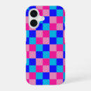 Recherche de motif géométrique rose iphone coques Damier