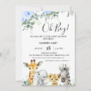 Recherche de safari baby shower invitations Verdure