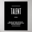 Recherche de talent artistique posters Succès