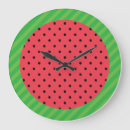 Recherche de fruit vert horloges Pastèque
