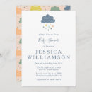Recherche de raindrops baby shower invitations Nuages
