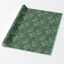 Recherche de paon papier cadeau Motif