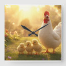 Recherche de poule horloges Mignon