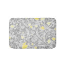 Recherche de jaune et gris tapis de bain Moderne