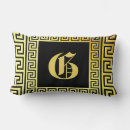 Recherche de maison grecque coussins Noir