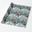 Recherche de st bernard papier cadeau Mignon