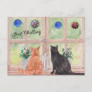 Recherche de deux animaux cartes postales Aquarelle