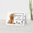 Recherche de chiens vœux cartes Félicitations