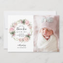 Recherche de floral faire part naissance Botanique