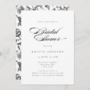 Recherche de antique bridal shower invitations Calligraphie