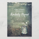 Recherche de mason jar baby shower invitations Rustique