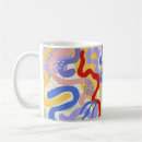 Recherche de rouge bleu et jaune tasses Coloré
