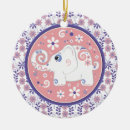 Recherche de éléphant rose ornements Floral
