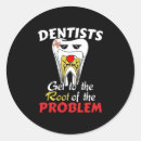 Recherche de cavité autocollants Dentiste