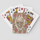 Recherche de tatouage crâne jeux de cartes Fleur