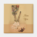Recherche de lingerie magnets Vintage